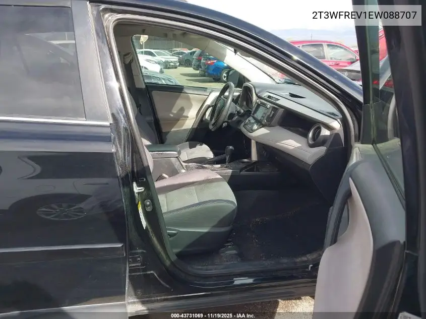 2T3WFREV1EW088707 2014 Toyota Rav4 Xle