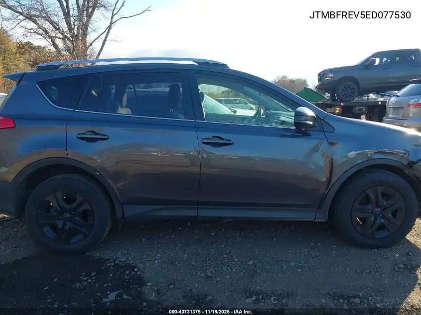 JTMBFREV5ED077530 2014 Toyota Rav4 Le