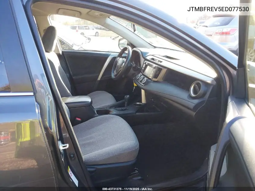 JTMBFREV5ED077530 2014 Toyota Rav4 Le