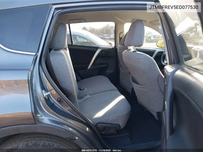JTMBFREV5ED077530 2014 Toyota Rav4 Le