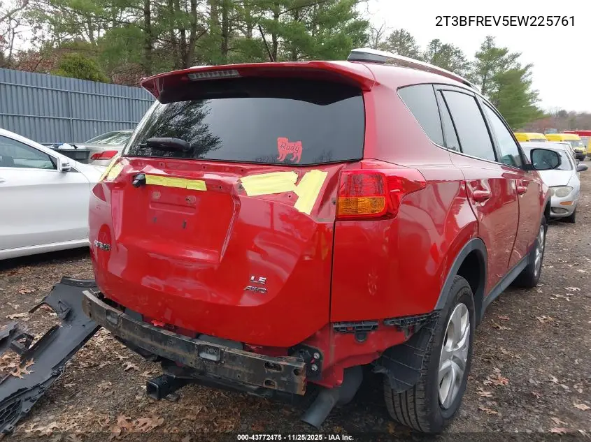 2T3BFREV5EW225761 2014 Toyota Rav4 Le