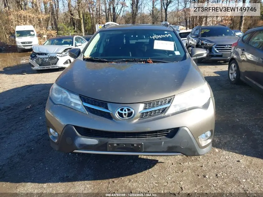 2T3RFREV3EW149746 2014 Toyota Rav4 Xle