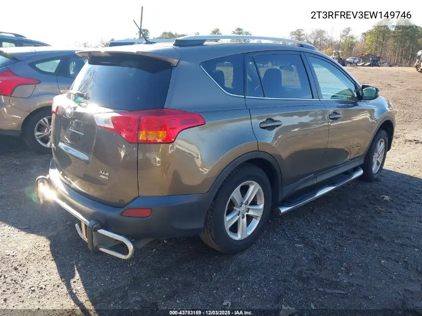 2T3RFREV3EW149746 2014 Toyota Rav4 Xle