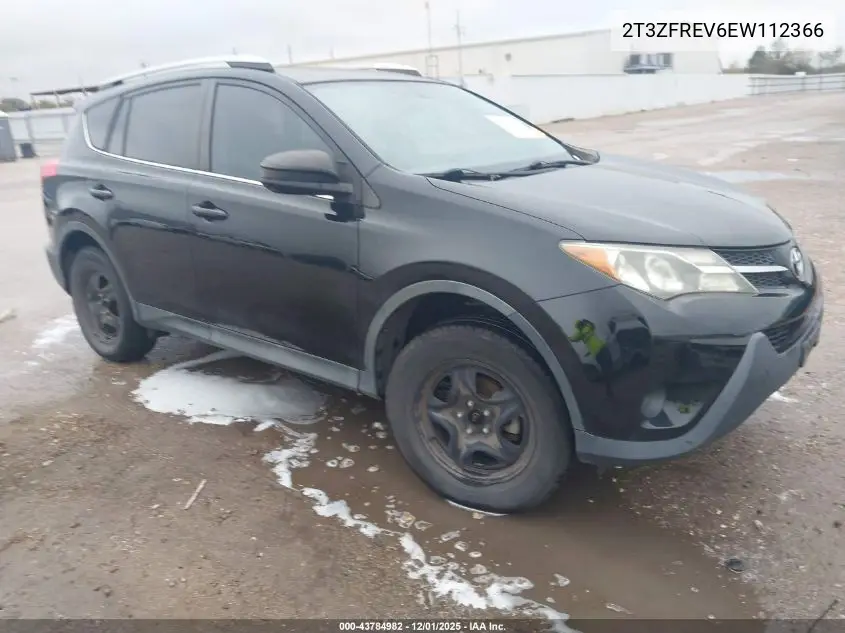 2T3ZFREV6EW112366 2014 Toyota Rav4 Le