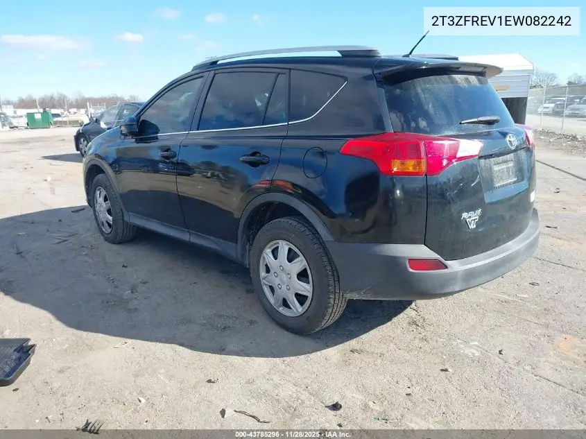 2T3ZFREV1EW082242 2014 Toyota Rav4 Le