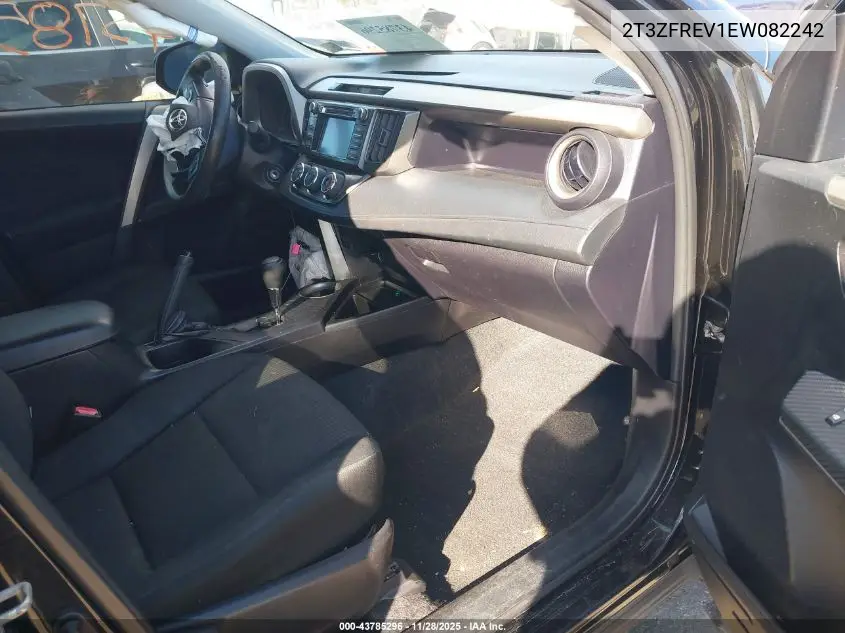 2T3ZFREV1EW082242 2014 Toyota Rav4 Le