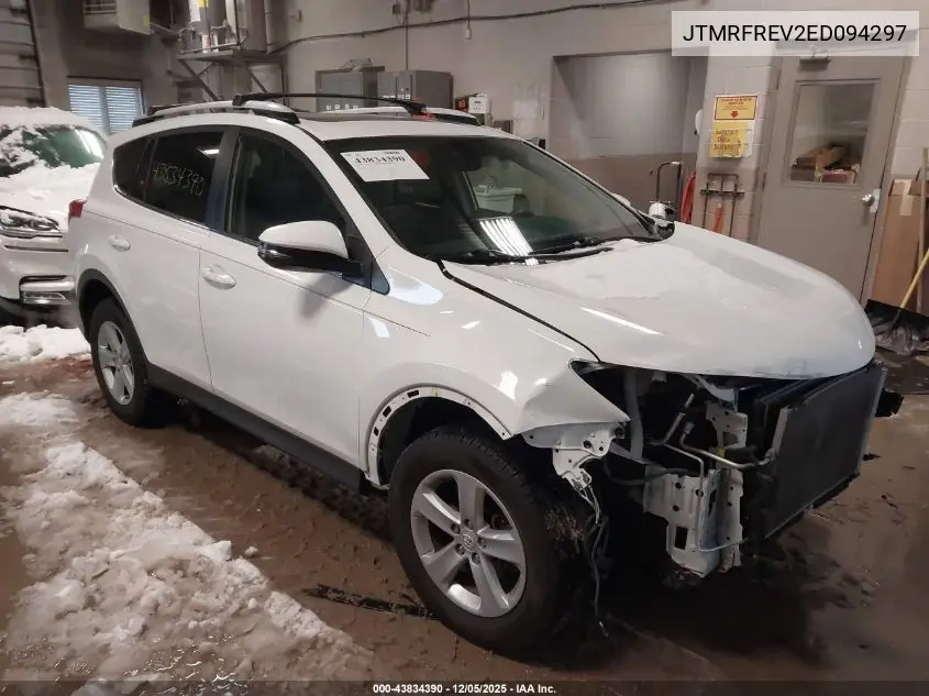 JTMRFREV2ED094297 2014 Toyota Rav4 Xle