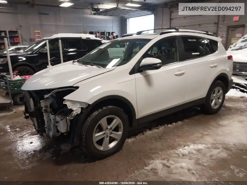 JTMRFREV2ED094297 2014 Toyota Rav4 Xle