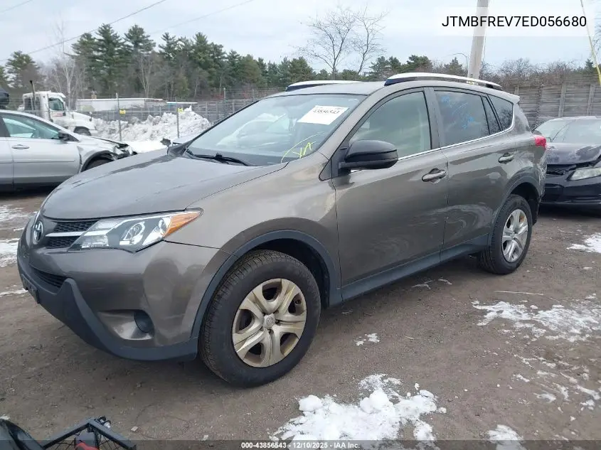JTMBFREV7ED056680 2014 Toyota Rav4 Le