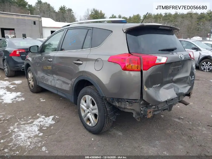 JTMBFREV7ED056680 2014 Toyota Rav4 Le