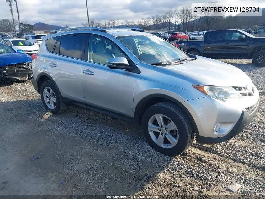 2T3WFREVXEW128704 2014 Toyota Rav4 Xle