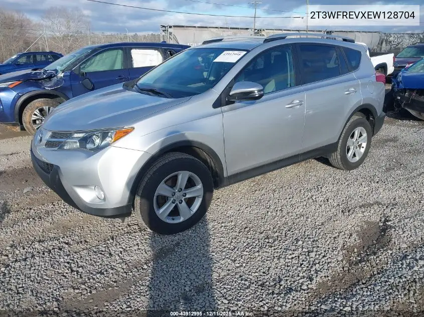 2T3WFREVXEW128704 2014 Toyota Rav4 Xle