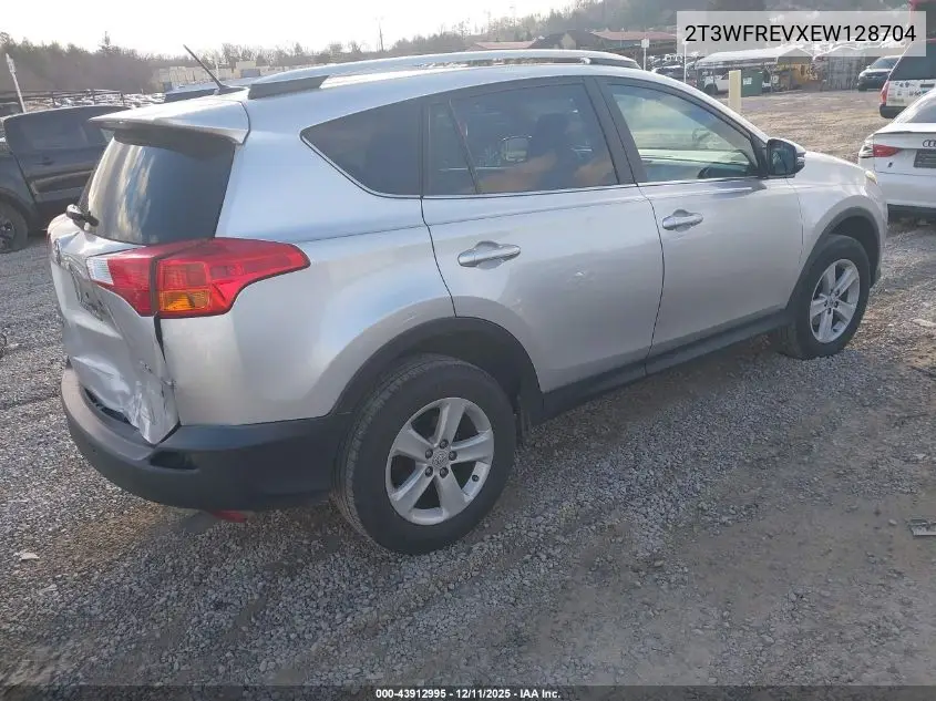 2T3WFREVXEW128704 2014 Toyota Rav4 Xle