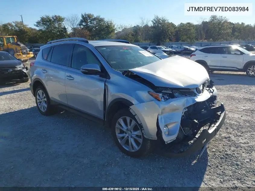JTMDFREV7ED083984 2014 Toyota Rav4 Limited