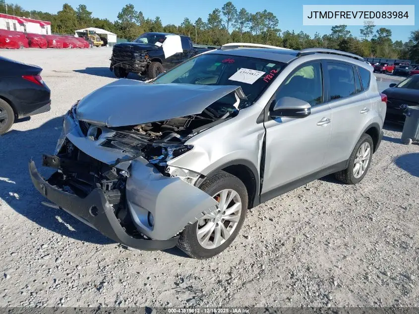 JTMDFREV7ED083984 2014 Toyota Rav4 Limited