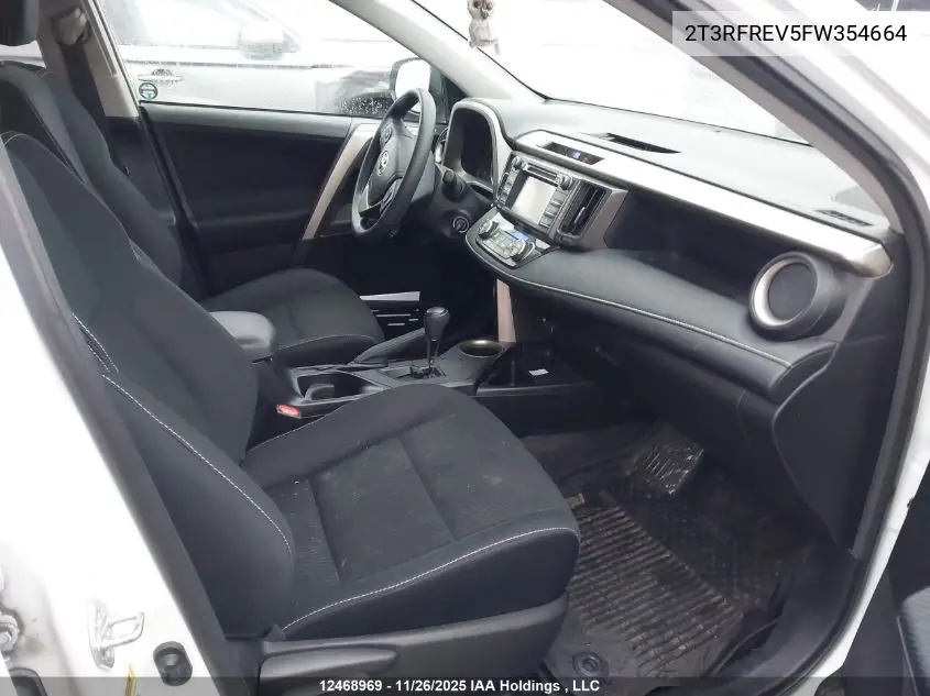 2T3RFREV5FW354664 2015 Toyota Rav4 Xle