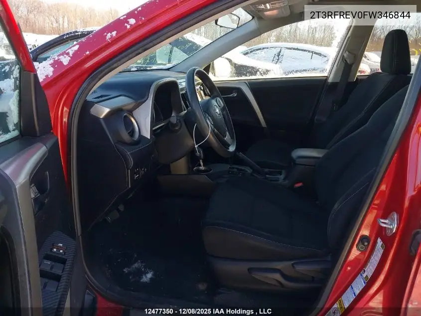 2T3RFREV0FW346844 2015 Toyota Rav4 Xle