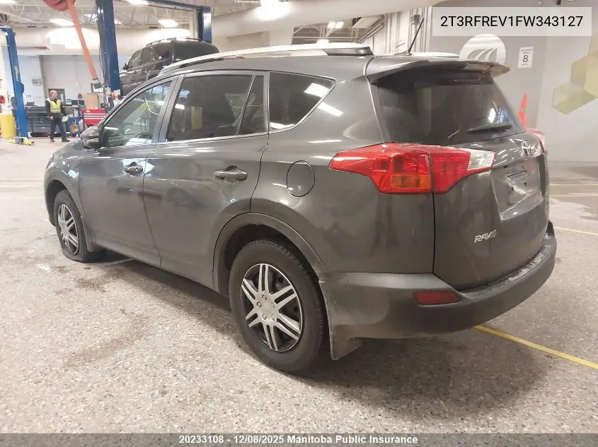 2T3RFREV1FW343127 2015 Toyota Rav4 Xle