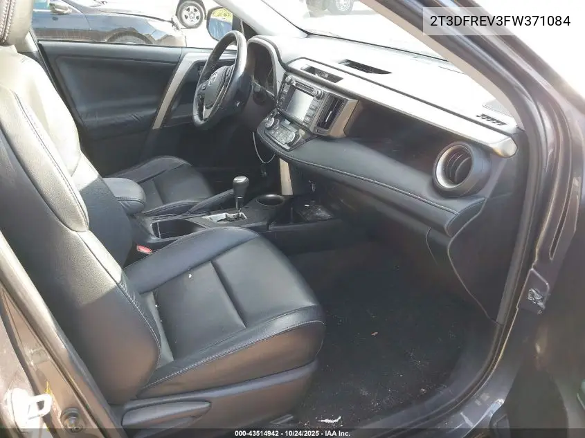 2T3DFREV3FW371084 2015 Toyota Rav4 Limited