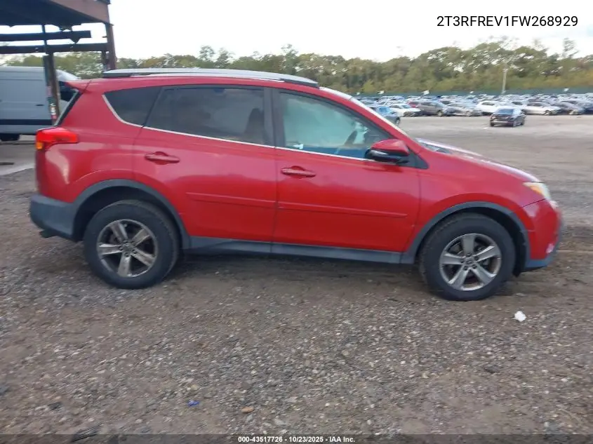 2T3RFREV1FW268929 2015 Toyota Rav4 Xle