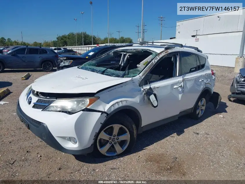 2T3WFREV7FW146157 2015 Toyota Rav4 Xle