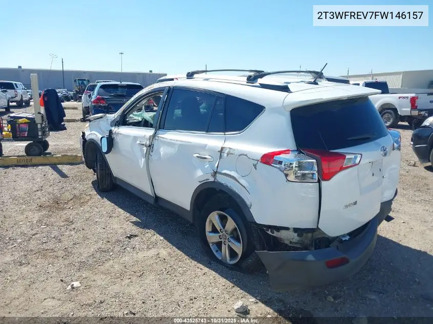 2T3WFREV7FW146157 2015 Toyota Rav4 Xle