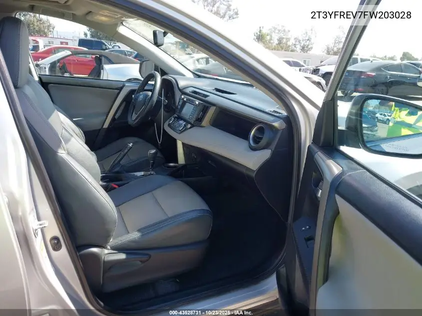 2T3YFREV7FW203028 2015 Toyota Rav4 Limited