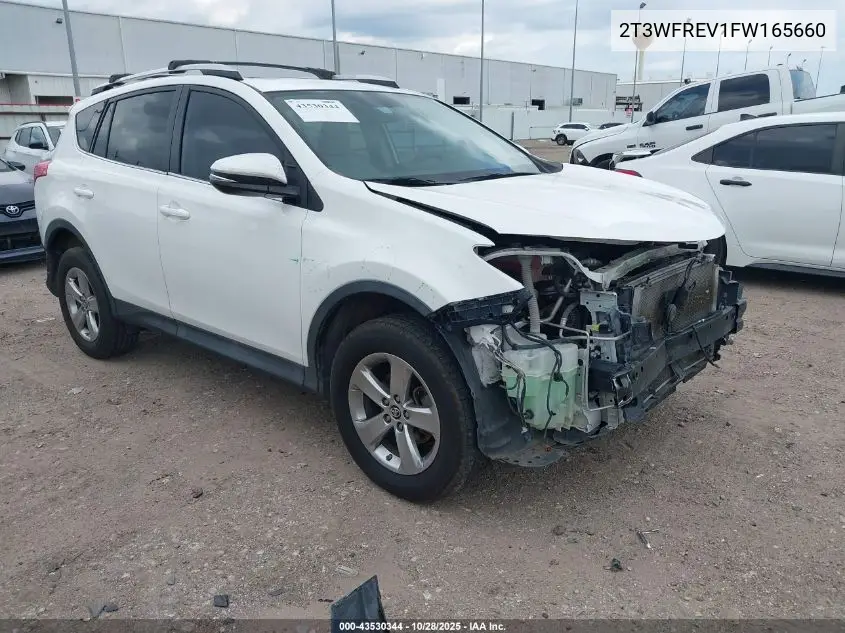 2T3WFREV1FW165660 2015 Toyota Rav4 Xle