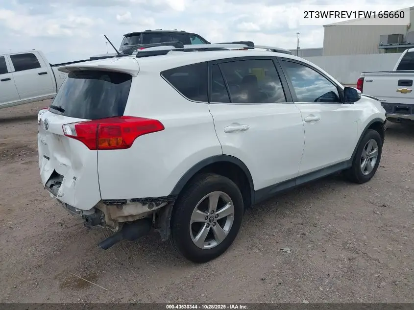 2T3WFREV1FW165660 2015 Toyota Rav4 Xle
