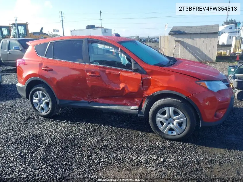 2T3BFREV4FW354513 2015 Toyota Rav4 Le