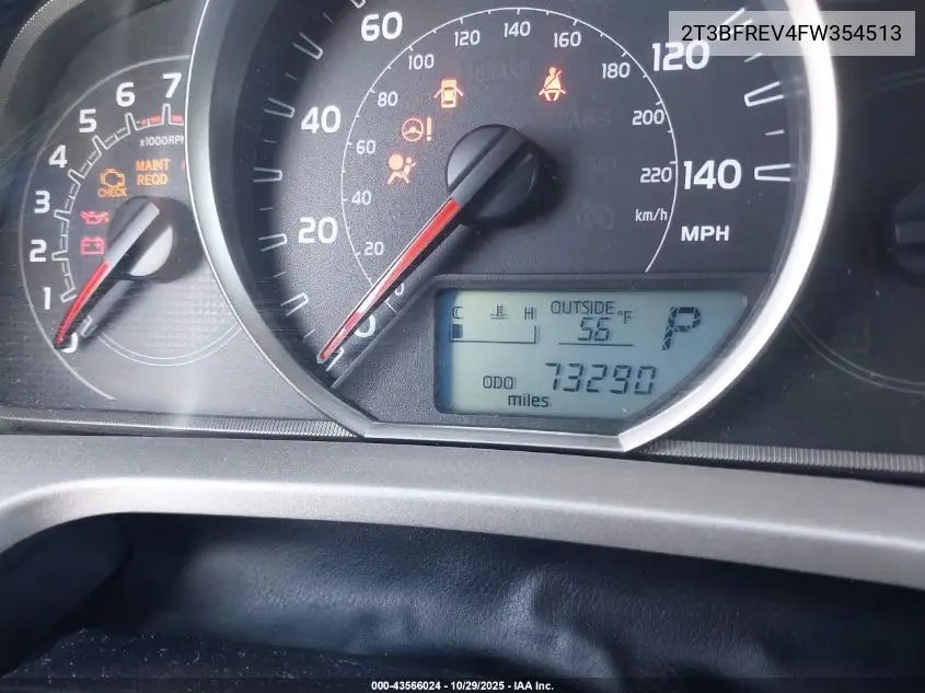 2T3BFREV4FW354513 2015 Toyota Rav4 Le