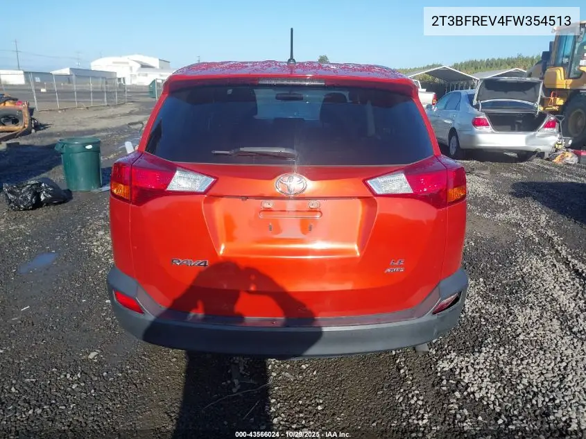 2T3BFREV4FW354513 2015 Toyota Rav4 Le