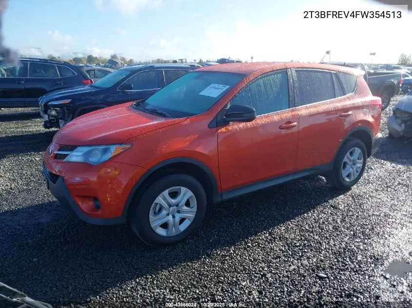 2T3BFREV4FW354513 2015 Toyota Rav4 Le