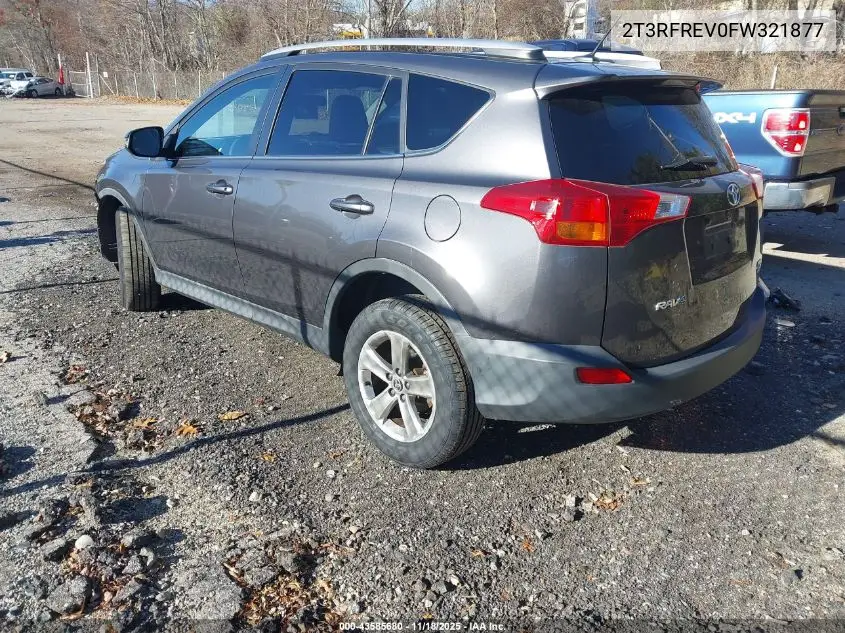 2T3RFREV0FW321877 2015 Toyota Rav4 Xle