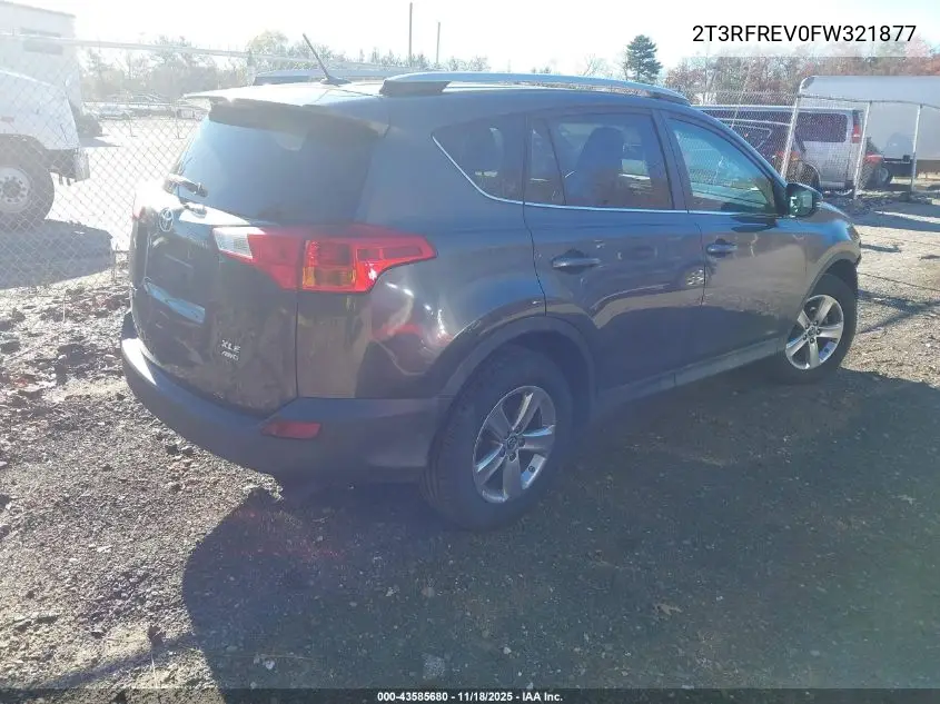 2T3RFREV0FW321877 2015 Toyota Rav4 Xle