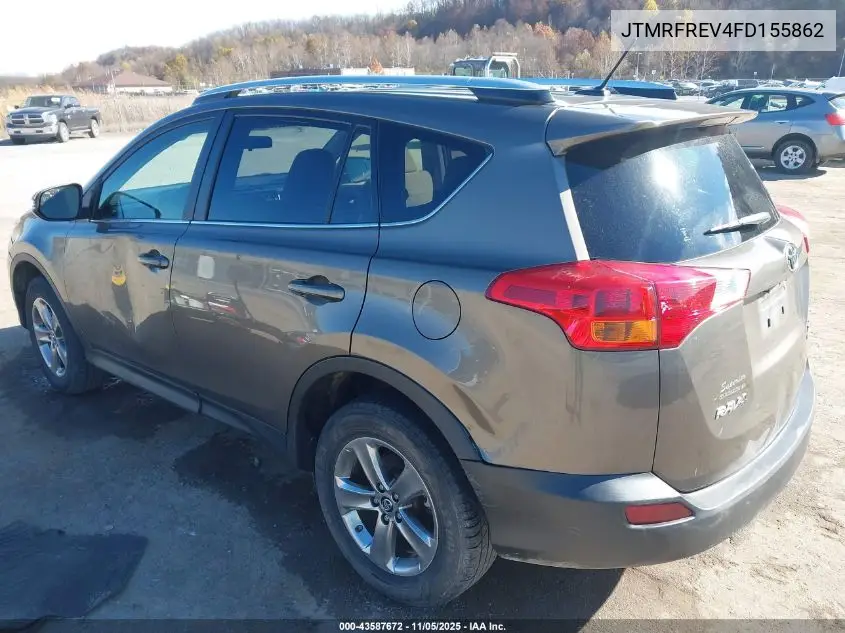JTMRFREV4FD155862 2015 Toyota Rav4 Xle