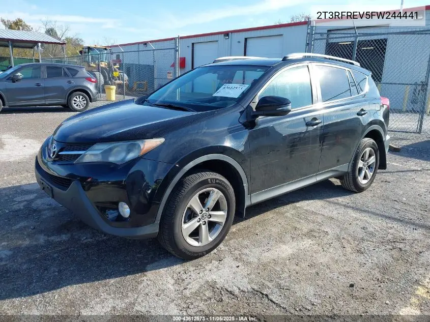 2T3RFREV5FW244441 2015 Toyota Rav4 Xle