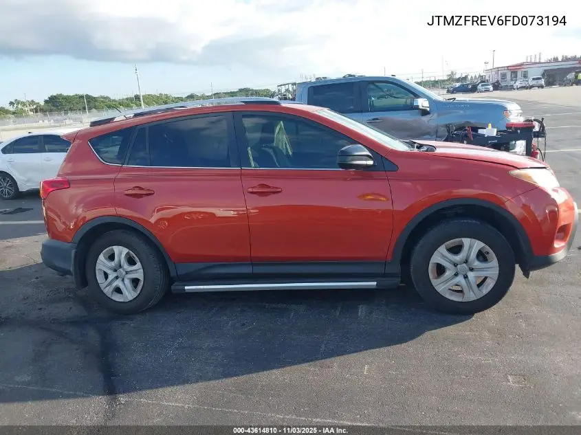 JTMZFREV6FD073194 2015 Toyota Rav4 Le
