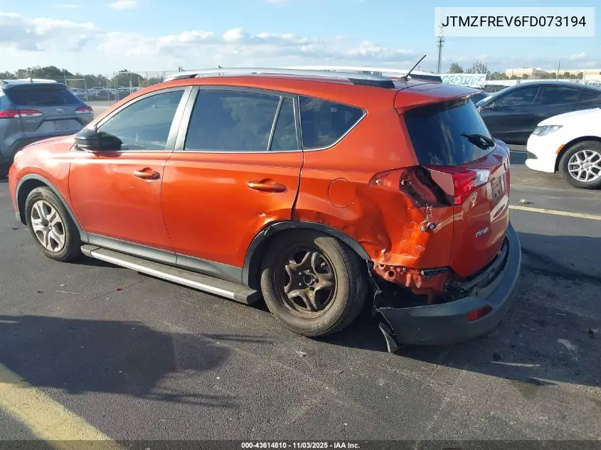 JTMZFREV6FD073194 2015 Toyota Rav4 Le