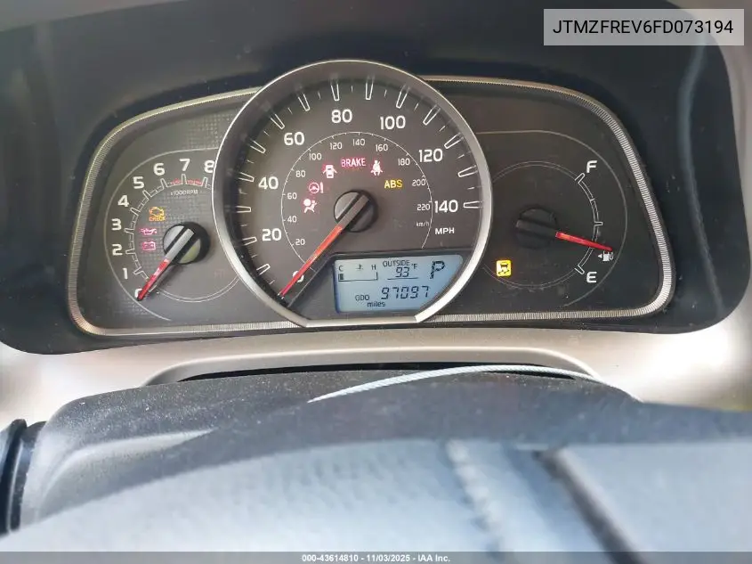 JTMZFREV6FD073194 2015 Toyota Rav4 Le