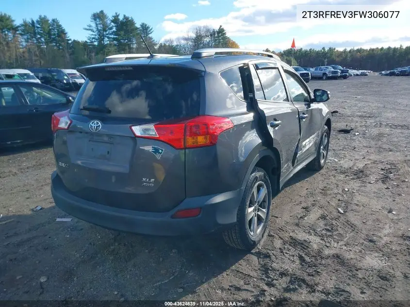 2T3RFREV3FW306077 2015 Toyota Rav4 Xle