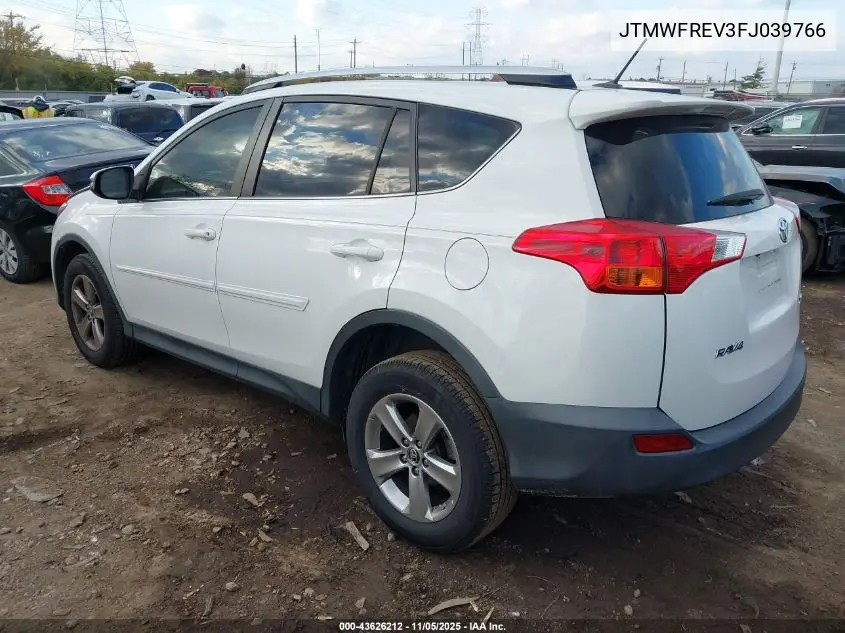 JTMWFREV3FJ039766 2015 Toyota Rav4 Xle