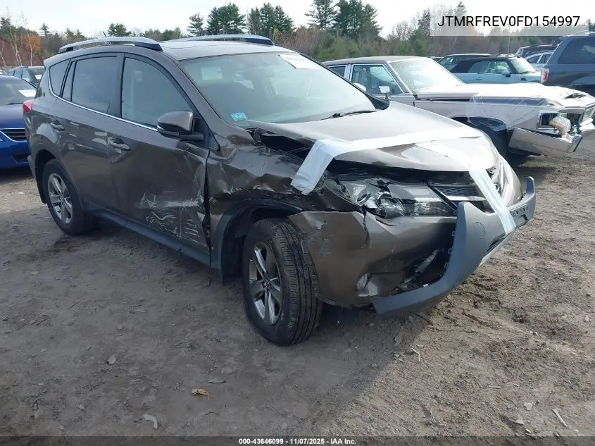 JTMRFREV0FD154997 2015 Toyota Rav4 Xle