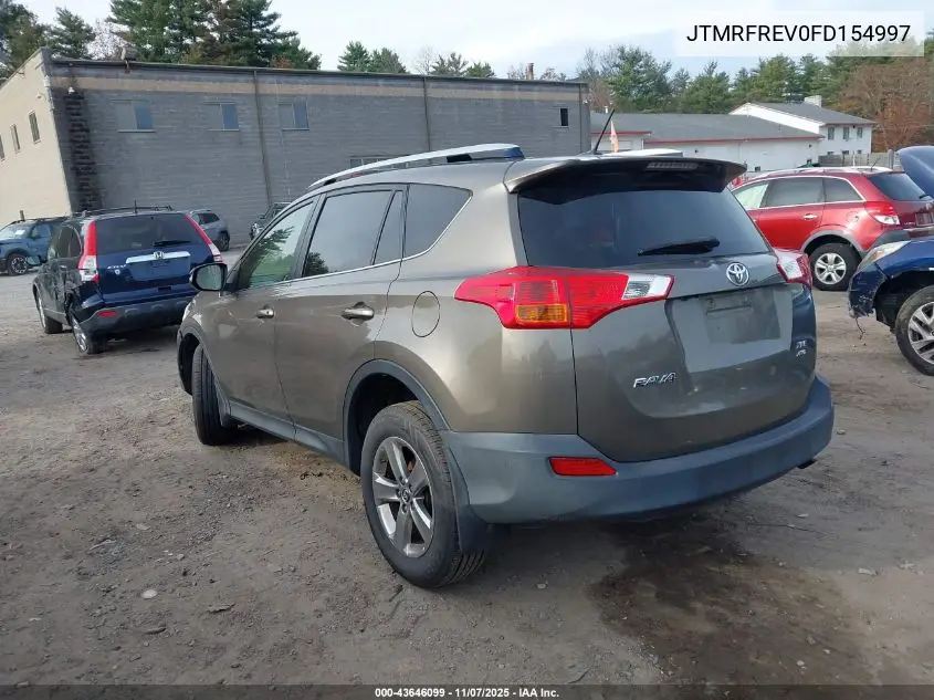 JTMRFREV0FD154997 2015 Toyota Rav4 Xle