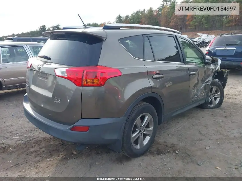 JTMRFREV0FD154997 2015 Toyota Rav4 Xle