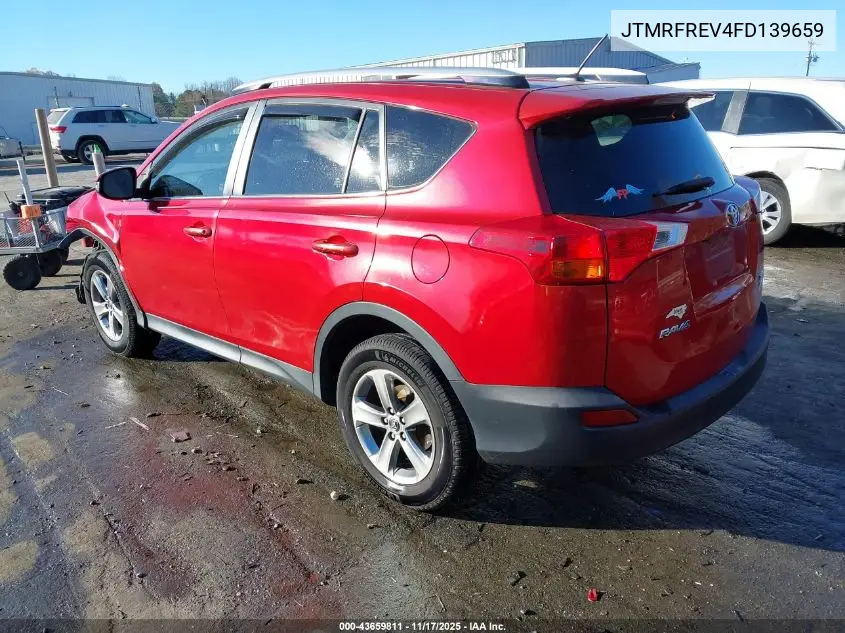 JTMRFREV4FD139659 2015 Toyota Rav4 Xle