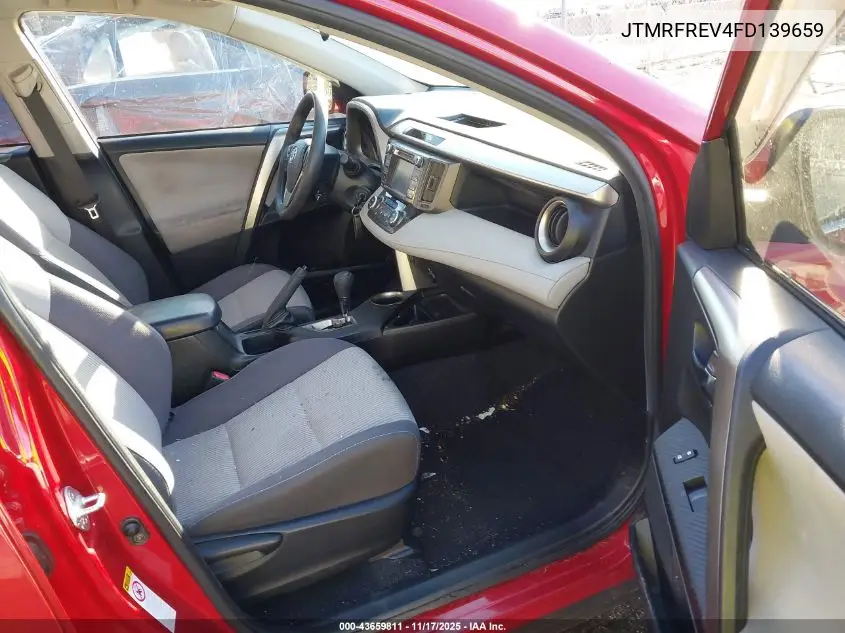 JTMRFREV4FD139659 2015 Toyota Rav4 Xle