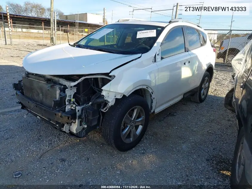 2T3WFREV8FW143333 2015 Toyota Rav4 Xle