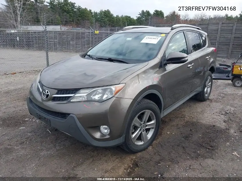 2T3RFREV7FW304168 2015 Toyota Rav4 Xle