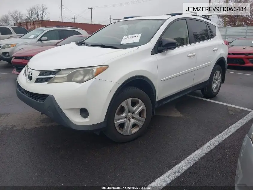JTMZFREV9FD063484 2015 Toyota Rav4 Le